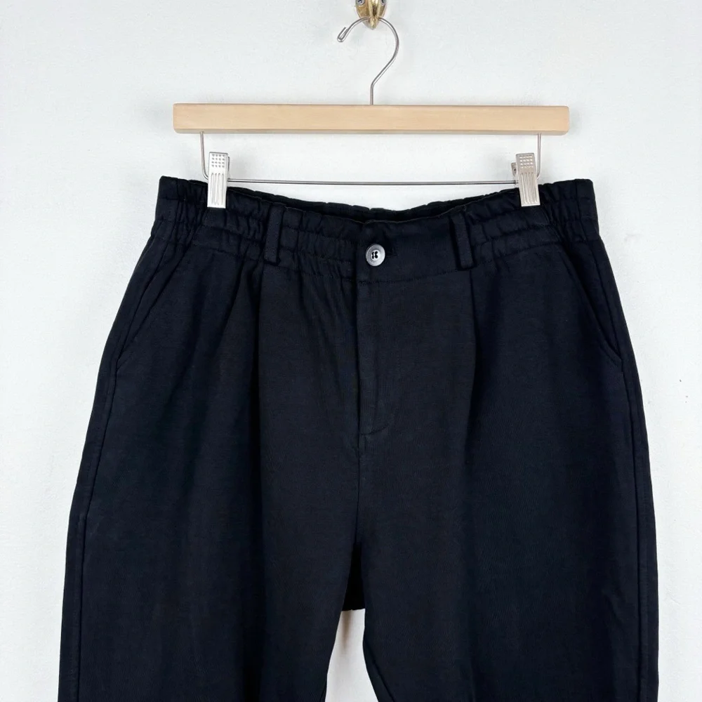 YoungLA Men’s Black Cafe Trousers Sz 32
